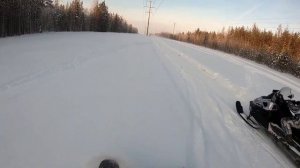 Покатушки 29.01.2022 на Тайга Патруль 800, БРП Тундра ВТ550 и СУВ600, Ямаха ВК540.