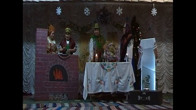 Сценка Крещенские гадания