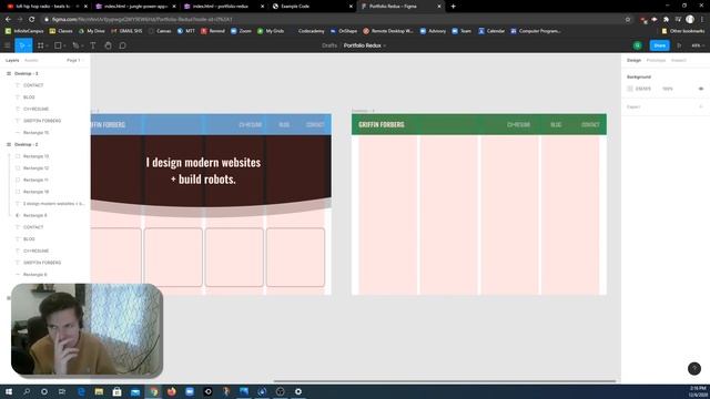 Web Dev Portfolio - Figma to Glitch [Part One]