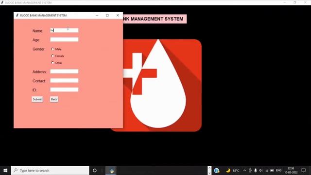 Blood bank management system using python & Oracle SQL developer or SQLPLUS. Download now ||#oracle смотреть онлайн