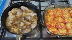 Курица Жареная с Квасом
