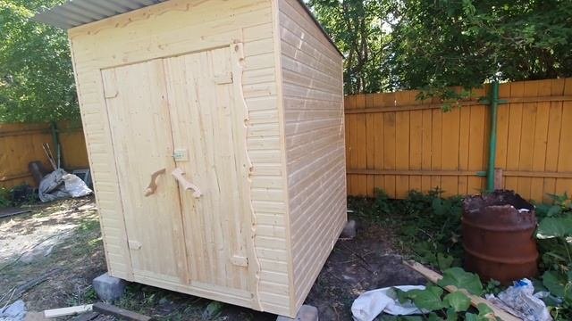Хозблок 2х2м от компании Лесное раздолье Омск