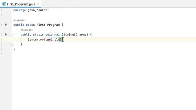 Java Full Course 3 - Create Your First Java Program in 3 Steps!
