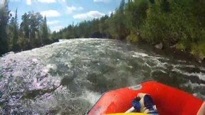 Река Умба, порог Падун - 03.07.2016