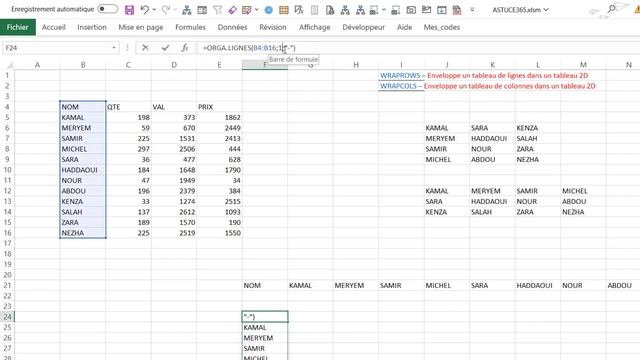14 nouvelles fonctions sur excel 365 смотреть онлайн