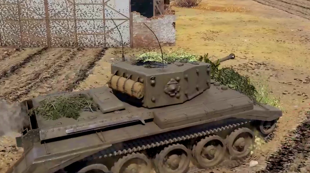 Бой на танке Cromwell V в War Thunder. смотреть онлайн