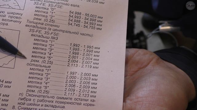 3S-FE. Коленчатый вал. ВКЛАДЫШИ (коренные, шатунные) (Toyota) смотреть онлайн