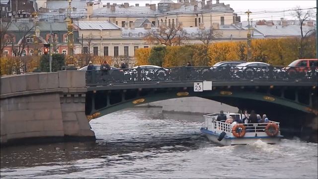 River cruise St Petersburg - Речная прогулка Санкт Петербург смотреть онлайн