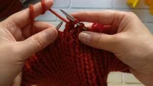 ВЯЗАНИЕ ?Шапка спицами резинка 1х1 / Шапка из ALIZE superlana MAXI . ❄️