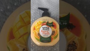 Жидкое мыло витаминное «Манго & папайя» Vitamania