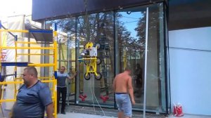 Легкий монтаж "тяжелых" стеклопакетов.
