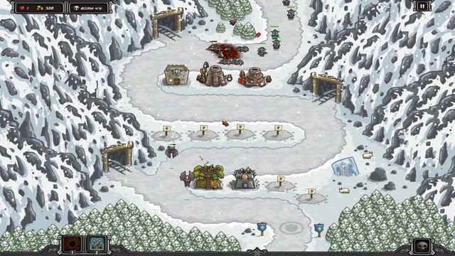 Kingdom Rush Ветеран Героическое испытание Гулкие Рудники смотреть онлайн