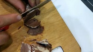 Ну очень вкусный салат из говяжьего сердца.