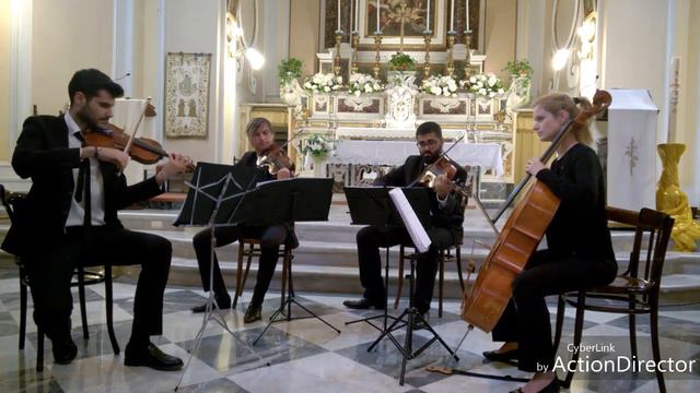 Bach - aria sulla quarta corda - SIRENIDE STRING QUARTET смотреть онлайн