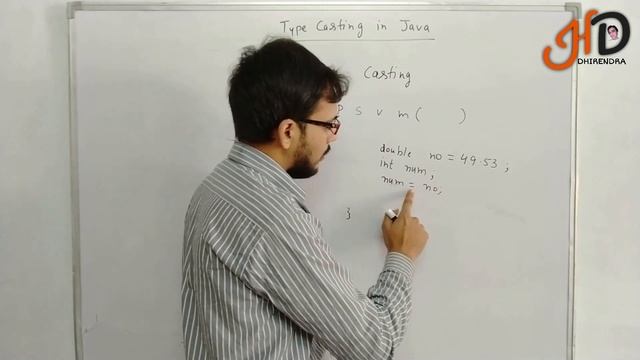 Type Casting in Java (Hindi) | What is TypeCasting in Java? | Implicit & Explicit | Hello DHIRENDRA