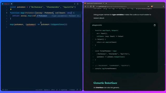 TypeScript Fundamentals - #14 Generics Let You Use Types As Parameters