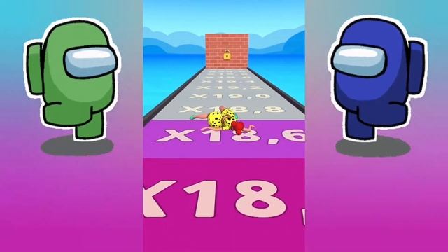 Among Us vs Twerk Race Gameplay смотреть онлайн