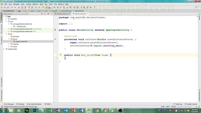 درس 75 التحكم في الارقام Decimal Format اندرويد استوديو Android Studio смотреть онлайн