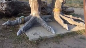 Настоящий дом Бабы Яги Избушка на курьих ножках Живет Бабай