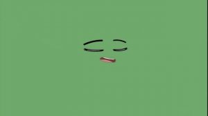 Футаж глаз на зелёном фоне