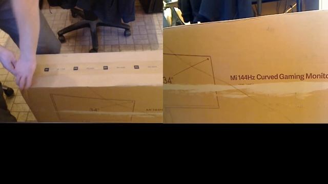 Xiaomi Monitor Unboxing смотреть онлайн