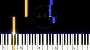 The Unforgiven by Metallica (Easy Piano Tutorial)