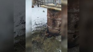 коптильня из бочки горячее копчение своими руками