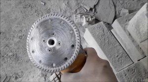 Способ быстро заточить алмазный турбо диск для УШМ, когда он затупился