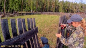 Вылазка в соседнюю деревню. Поход за лесной зеленью