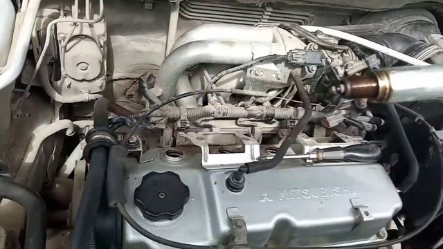 Замена свечей зажигания Mitsubishi Lanser 9 смотреть онлайн