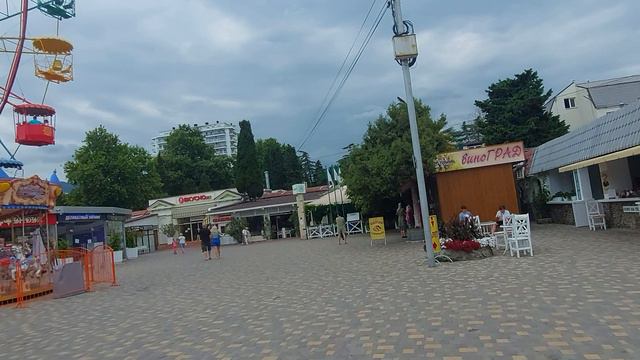 Набережная Алушты