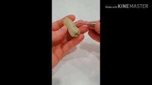 Моделирование 7 зуба из пластилина | Modeling 7 tooth from plasticine