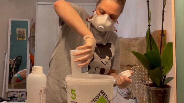 Стол из эпоксидной смолы с цветами | Кошмары новичка при работе с эпоксидной смолой.