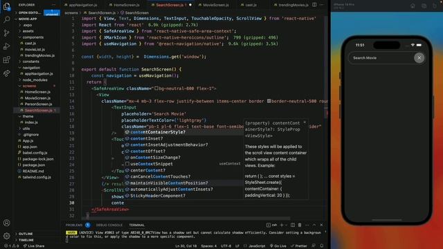 ? Build Movie App Using React Native | React Native Projects | Beginners