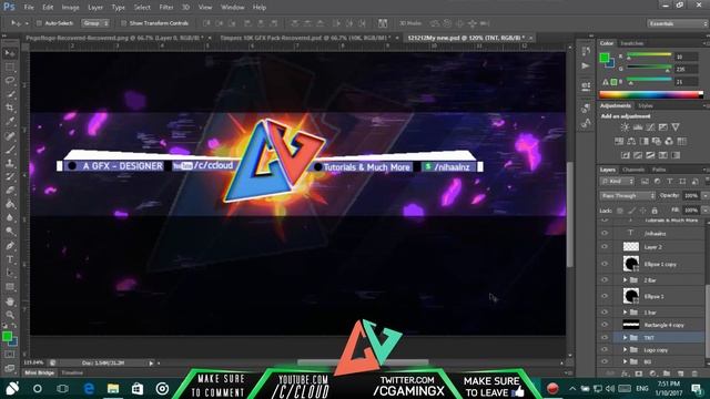 Epic-ly AWESOME BANNER TEMPLATE - Photoshop CC/CS6 смотреть онлайн