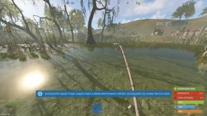 Рыбалка раст,как заработать скрап, Rust Fishing.