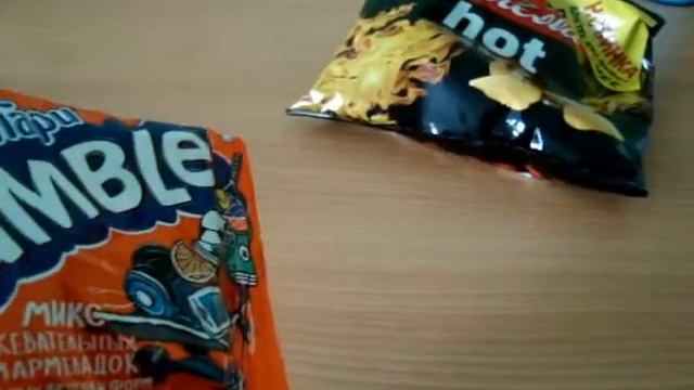 Вкусный обзор №3 (острые чипсы и мармелад) смотреть онлайн