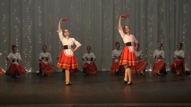 Коллектив "Калейдоскоп" - итальянский танец "Тарантелла" смотреть онлайн