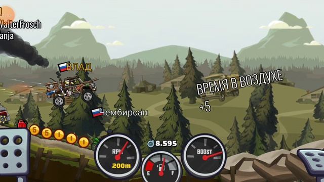 Hill Climb Racing 2 - Грязное ралли. Супер-дизель