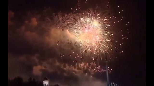Все кадры салюта на 23 февраля,Москва.
