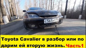 Купили Toyota Cavalier в разбор или подарим ей вторую жизнь