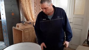 Изготовление бака для радиальной медогонки с електро приводом,как сделать своими руками ч3.