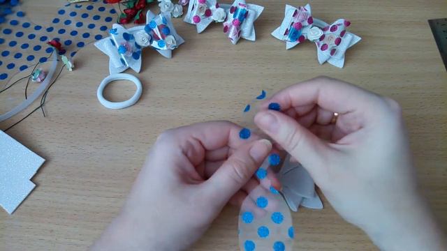 Резиночки из пленки с розочками / из архива/ очень легко и просто смотреть онлайн