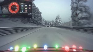 Ferrari Purosangue Ready For Christmas ! Snowy Nurburgring Nordschleife | Assetto Corsa