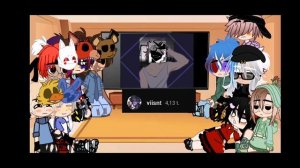 Michael past classmates react to future michael afton family 4/?????