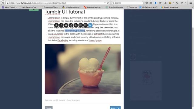 Tumblr New User Interface Tutorial | How Tumblr Works | Tumblr Update 2015 смотреть онлайн