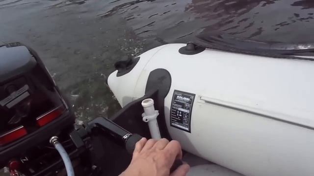 Обкатка нового двухтактного мотора Меркури 8 смотреть онлайн