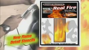 Секреты мастерства художника. Как нарисовать различное пламя и огонь на автомобиле. Аэрография.