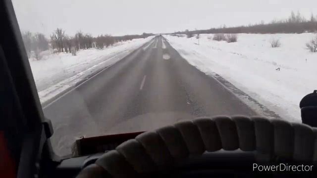 Рейс на Актобе.  Трасса Самара - Чимкент.  Дорога от  Жампита до Актобе.  9.03.2021. Iveco stralis. смотреть онлайн