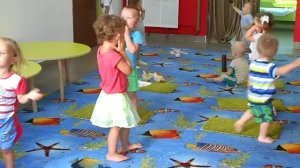 Музыкальное занятие в частном детском саду Ясельки г.Киров